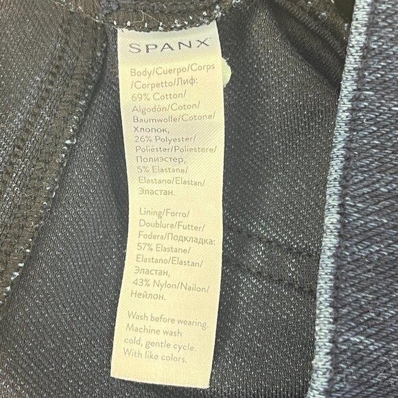 Spanx Jean-Ish jegging legging pants XL denim blue - Picture 8 of 9